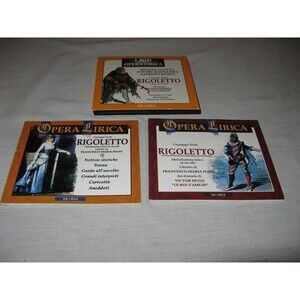 CD Rigoletto Opera in tre ati 2 CD Digipack w 2 Booklets Giuseppe Verdi